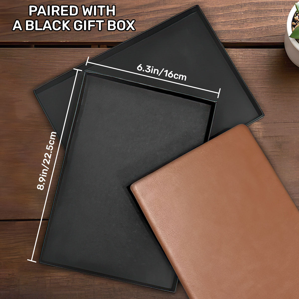 God Says I Am | Personalized Leather Cover Notebook