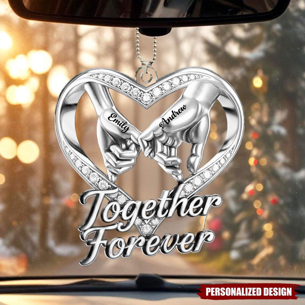 Personalized Anniversary Wedding Gifts For Couple Acrylic Ornament