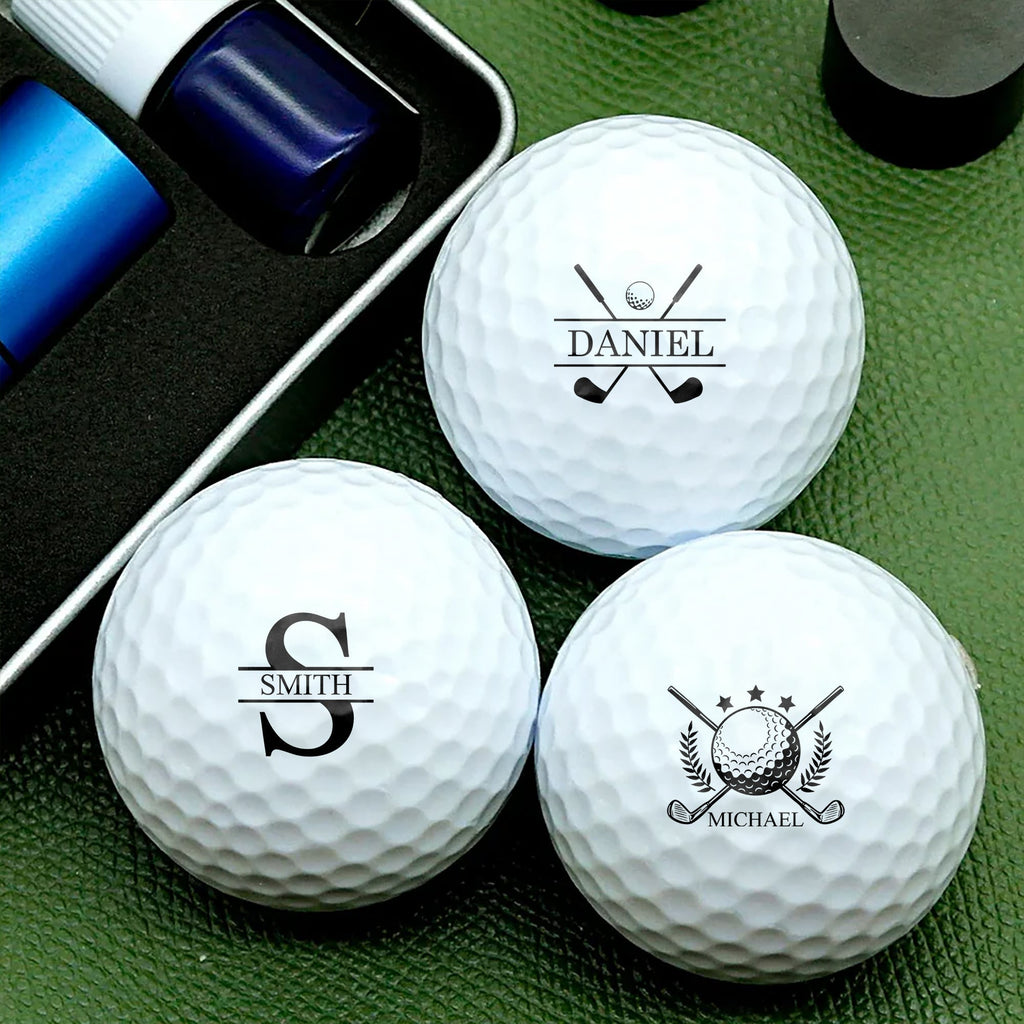 Personalized Plastic Golf Ball Stamp for Golfers – Custom Logo Marker, Unique Gift for Avid Players
