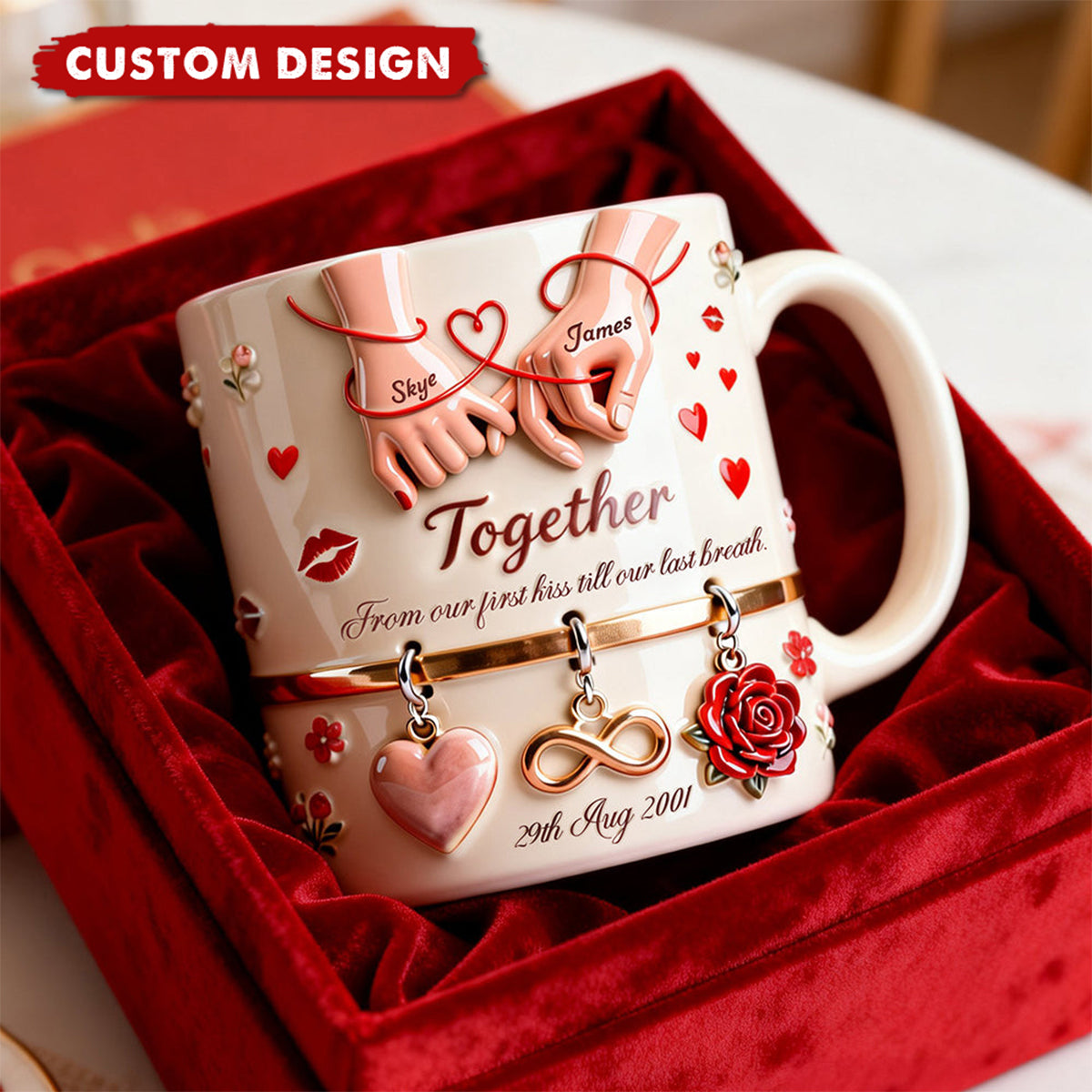 Couple Together Mug - Personalized Gifts For Couple