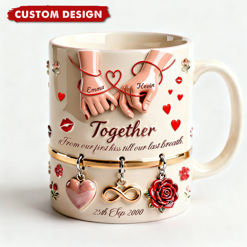 Couple Together Mug - Personalized Gifts For Couple