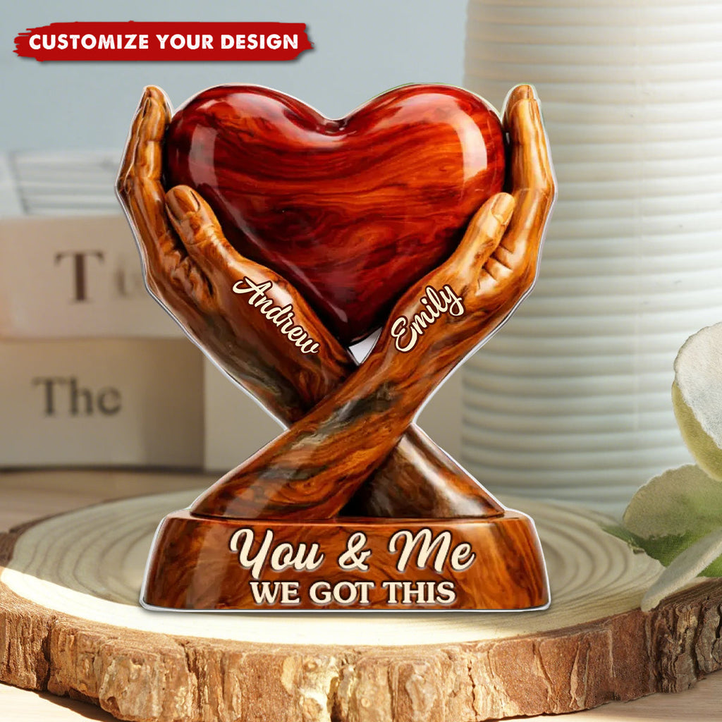 Together Forever -Personalized Custom Couple Acrylic Plaque