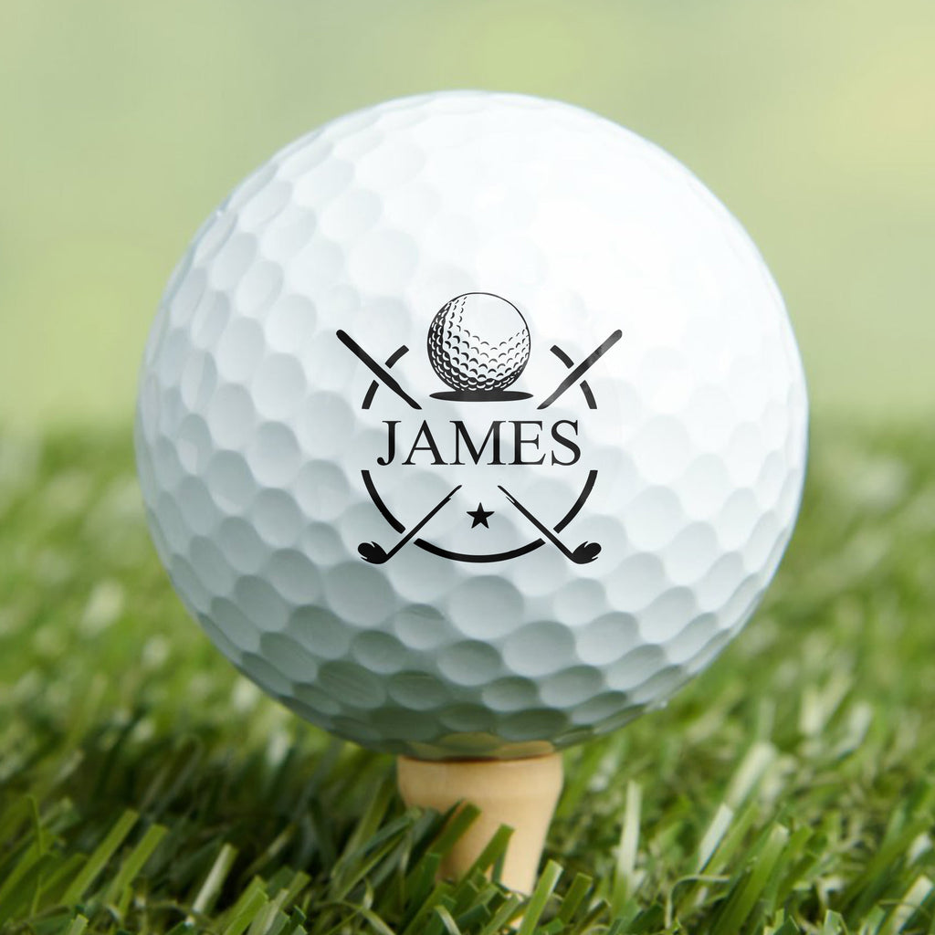 Personalized Plastic Golf Ball Stamp for Golfers – Custom Logo Marker, Unique Gift for Avid Players