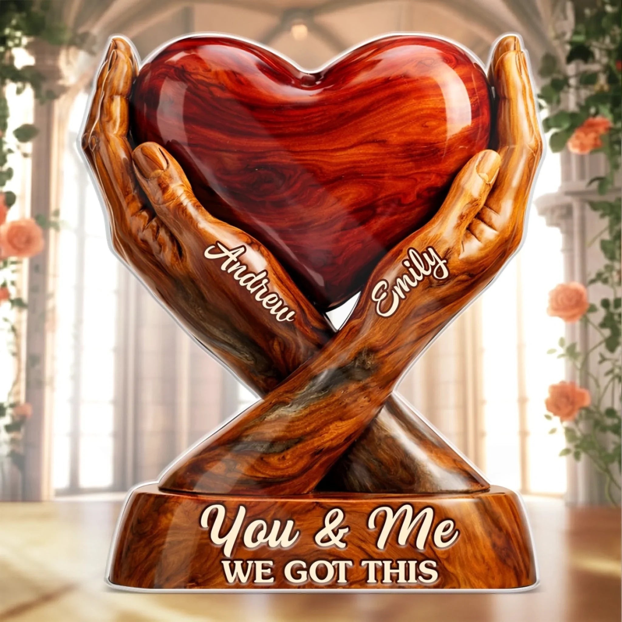 Together Forever -Personalized Custom Couple Acrylic Plaque